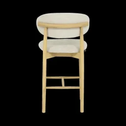 Barkrukken|Ygo Barstoel SIGNY Ash Wood Natural ZH65