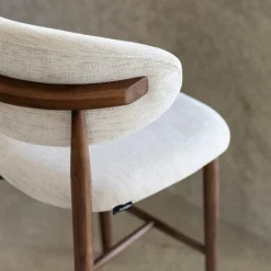 Barkrukken|Ygo Barstoel SIGNY Ash Wood Walnut ZH65