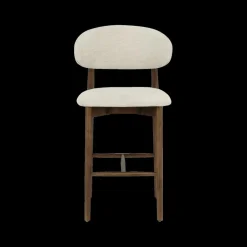 Barkrukken|Ygo Barstoel SIGNY Ash Wood Walnut ZH65