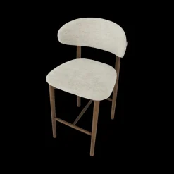 Barkrukken|Ygo Barstoel SIGNY Ash Wood Walnut ZH65