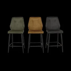 Barkrukken|Ygo Barstoel SPENCER Cognac