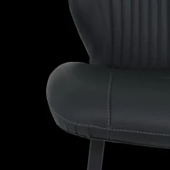 Barkrukken|Ygo Barstoel TIMON Eco PU Nero