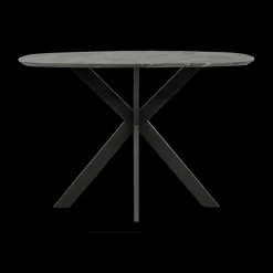 Bartafels|Ygo Bartafel ENRICO 140x80 Marmerlook Zwart