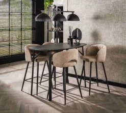 Bartafels|Ygo Bartafel PERRY Deens Ovaal 140x75 Marmerlook