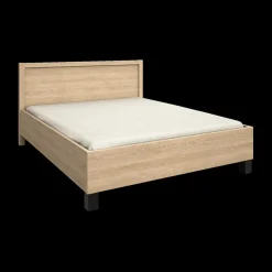 2-Persoonsbedden|1-Persoonsbedden|Ygo Bed BABETTE Eik 160x200