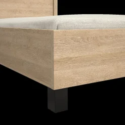 2-Persoonsbedden|1-Persoonsbedden|Ygo Bed BABETTE Eik 180x200