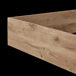 2-Persoonsbedden|Ygo Bed ILJA 160x200 Zijwand met Nachttafels