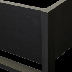 2-Persoonsbedden|Ygo Bed WATFORD Nox Zwart 160x200