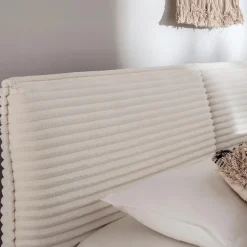 2-Persoonsbedden|Ygo Bedkader EVALINA 160x200 (incl. opberg) Beige