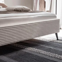 2-Persoonsbedden|Ygo Bedkader EVALINA 160x200 (incl. opberg) Beige