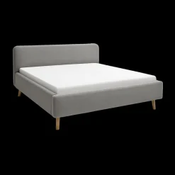 2-Persoonsbedden|Ygo Bedkader MATTI Aspen Grijs 160x200