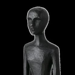 Woondecoratie|Ygo Beeld CLERMO Vrouw Poly Zwart L