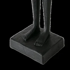 Woondecoratie|Ygo Beeld CLERMO Vrouw Poly Zwart L