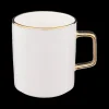 Servies|Ygo Beker CARYA 35cl Wit/Goud