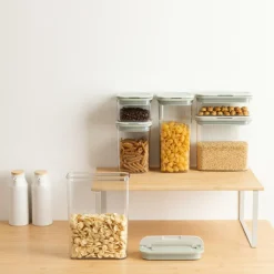 Bewaaraccessoires|Ygo Bewaardoos ENNI Vierkant 1.8L Mint