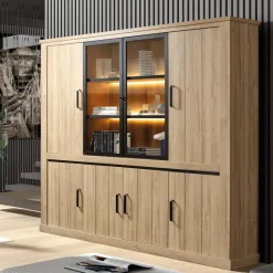 Vitrinekasten|Ygo Bibliotheek TEODOR B247