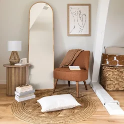 Salontafels & Bijzettafels|Ygo Bijzettafel Ø45 COLVAS Hout Naturel