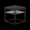 Salontafels & Bijzettafels|Ygo Bijzettafel AISNE Zwart eiken