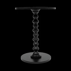 Salontafels & Bijzettafels|Ygo Bijzettafel AXIL Rond Zwart