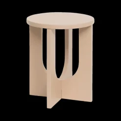 Salontafels & Bijzettafels|Ygo Bijzettafel BLOOMS Rond Beige