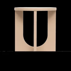 Salontafels & Bijzettafels|Ygo Bijzettafel BLOOMS Rond Beige