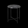 Salontafels & Bijzettafels|Ygo Bijzettafel FREJA Black Art. Marble Stone