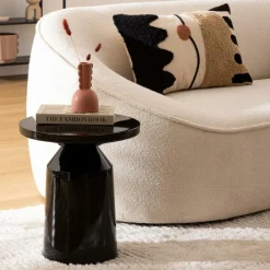 Salontafels & Bijzettafels|Ygo Bijzettafel HIDDE Zwart