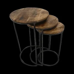 Salontafels & Bijzettafels|Ygo Bijzettafel NICKY set van 3