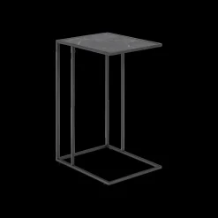 Salontafels & Bijzettafels|Ygo Bijzettafel RADDEL Mel. Marble/Metal Black