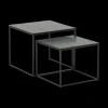 Salontafels & Bijzettafels|Ygo Bijzettafel Set van 2 MIC Marble Bromo