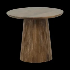 Salontafels & Bijzettafels|Ygo Bijzettafel SUNDAR Ø60 Mango Donkerbruin