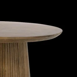 Salontafels & Bijzettafels|Ygo Bijzettafel SUNDAR Ø60 Mango Donkerbruin