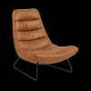 Fauteuils|Ygo Bijzetzetel DELAWARE Brandy Cognac