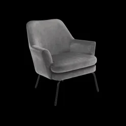 Fauteuils|Ygo Bijzetzetel HAMTA Dark Grey