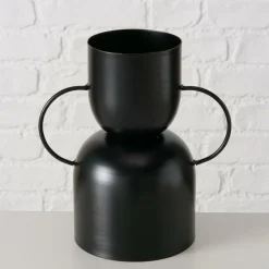 Woondecoratie|Ygo Bloempot FALEVIO Metaal Zwart