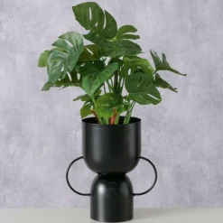 Woondecoratie|Ygo Bloempot FALEVIO Metaal Zwart