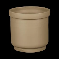Woondecoratie|Ygo Bloempot RIVA Terracot. Taupe S