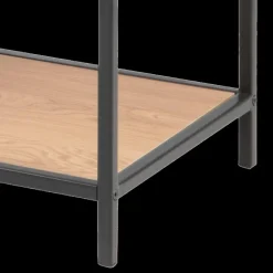 Vitrinekasten|Boekenkasten|Ygo Boekenrek BOKSKAP Wild Oak Assymetrisch B114