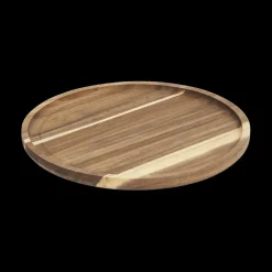 Tafelaccessoires|Ygo Bord ACARA Rond Acacia Bruin