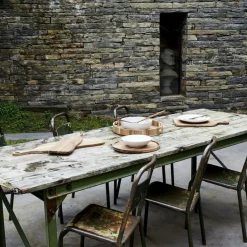 Tafelaccessoires|Ygo Bord ACARA Rond Acacia Bruin