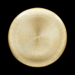 Servies|Ygo Bord XELIAS Rond Glas Goud XL