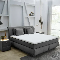 Boxsprings|Ygo Boxspring AMSTELVEEN 160x200 Donkergrijs