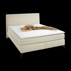 Boxsprings|Ygo Boxspring FLEVOLAND 426/07 Rib Beige 160x200