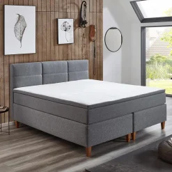 Boxsprings|Ygo Boxspring KEULEN 160x200 Grijs