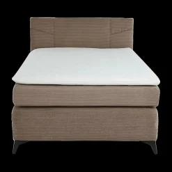 Boxsprings|Ygo Boxspring MAKKUM Rib Taupe 120x200