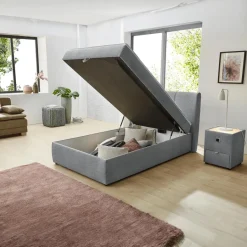 Boxsprings|Ygo Boxspring VLISSINGEN Stof 142/09 Grijs 120x200