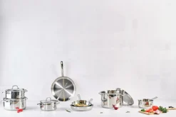 Potten & Pannen|Ygo Braadpan DAILY Ø20 RVS