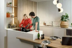 Potten & Pannen|Ygo Braadpan FULL BLACK Ø24 Alu Zwart