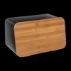 Bewaaraccessoires|Ygo Broodtrommel BLACKWOOD Met. Zwart