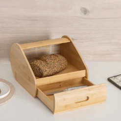 Bewaaraccessoires|Ygo Broodtrommel TIRRIO Bamboe